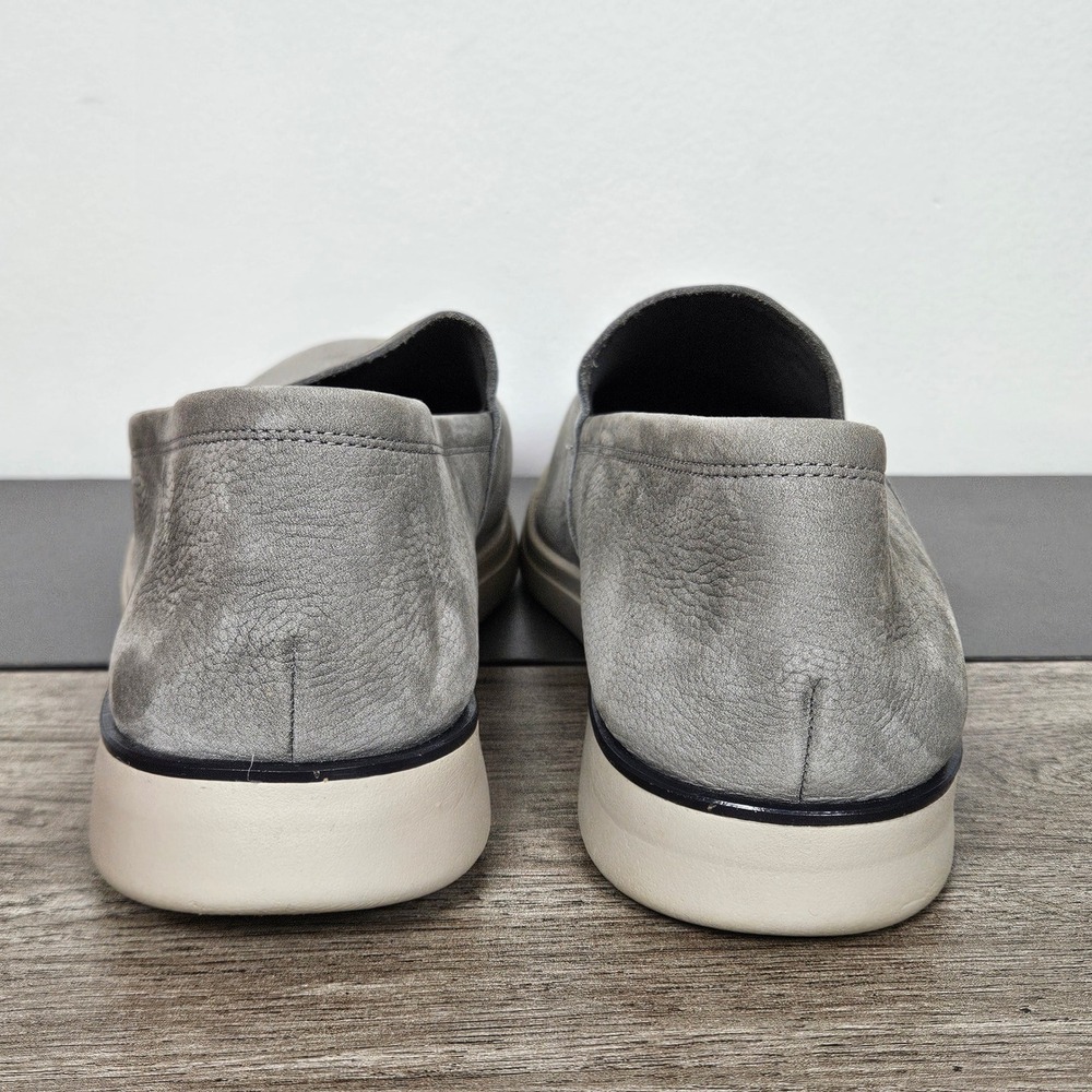 Cole Haan Mens Loafers Size 13 OriginalGrand Grey Nubuck Leather Slip On C39556 - Picture 10 of 11